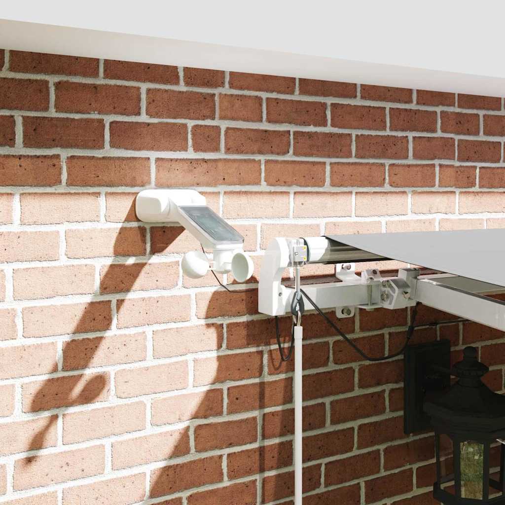 Awning White 5 x 3.5 m Metal