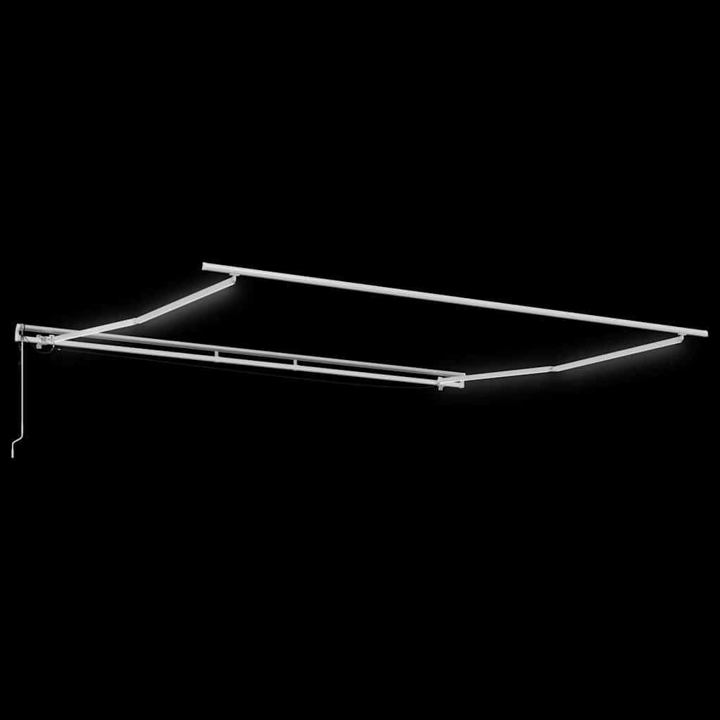 Awning White 5 x 3.5 m Metal