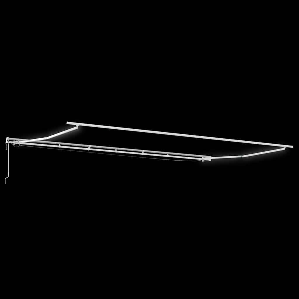 Awning with White 6 x 3.5 m Metal