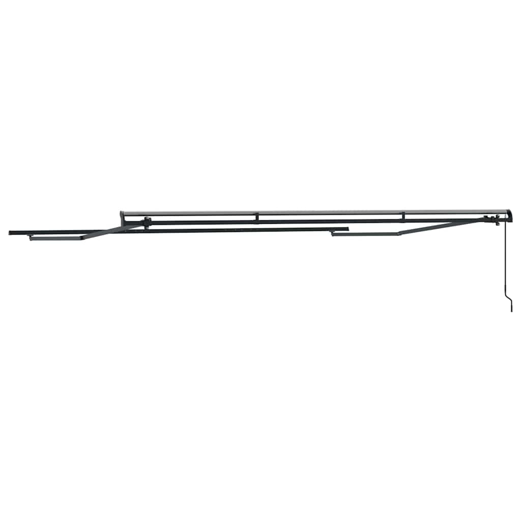 Awning Manual Anthracite 5 x 3 m Metal
