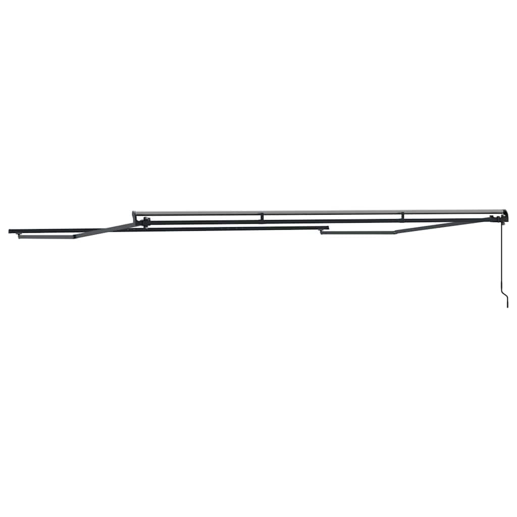 Awning Manual Anthracite 4 x 3.5 m Metal