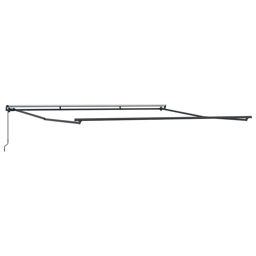 Awning Manual Anthracite 4.5 x 3.5 m Metal