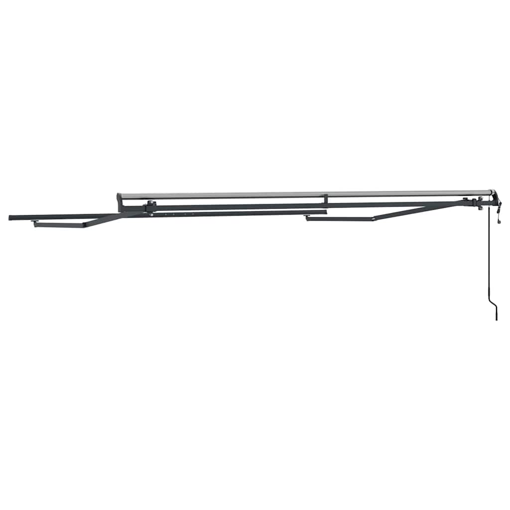 Awning Manual Anthracite 3.5 x 2.5 m Metal