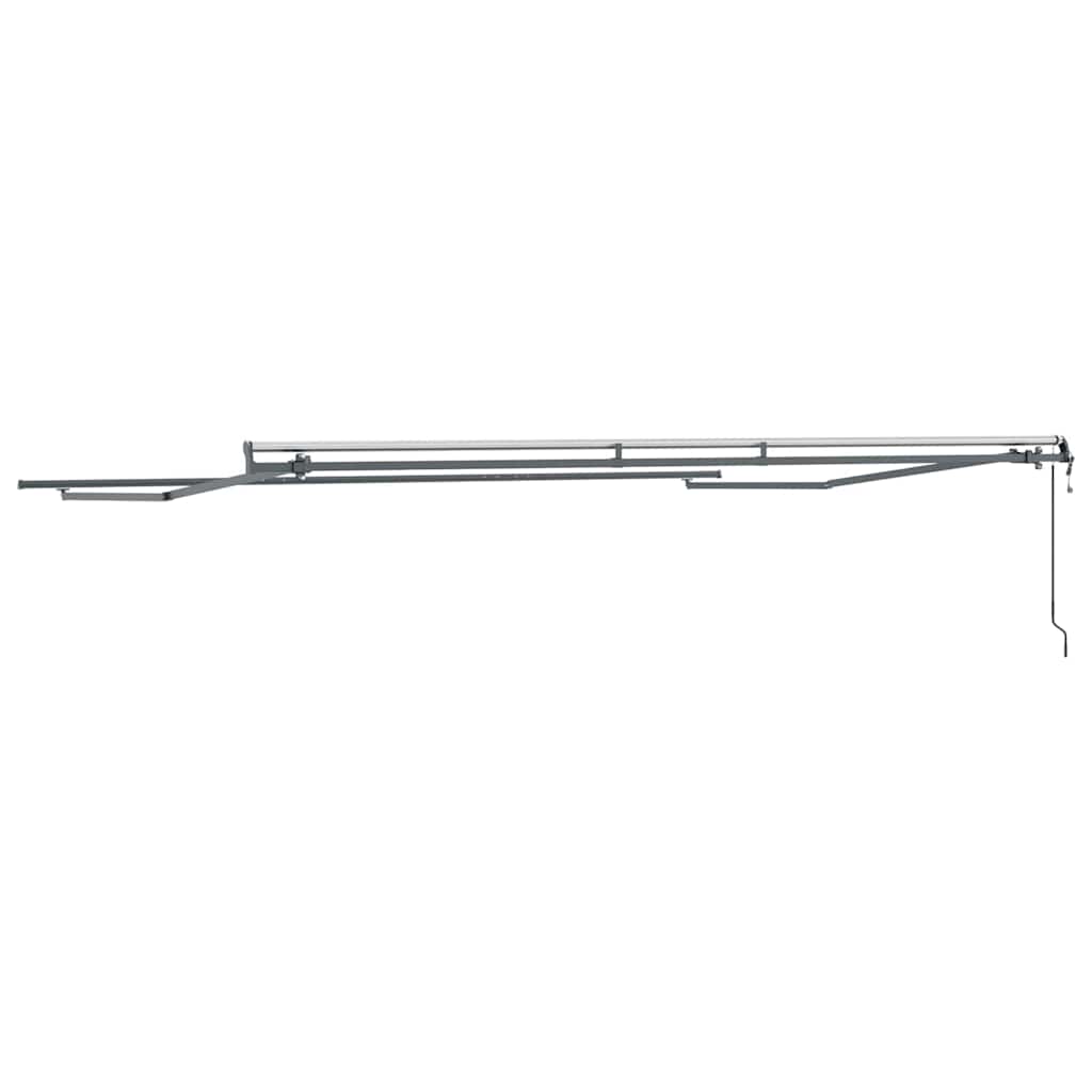 Awning Manual Anthracite 4 x 3 m Metal
