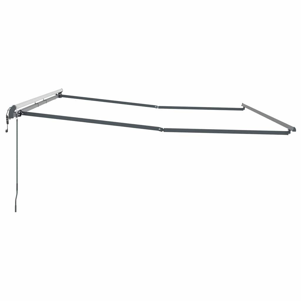 Awning Manual Anthracite 5 x 3 m Metal