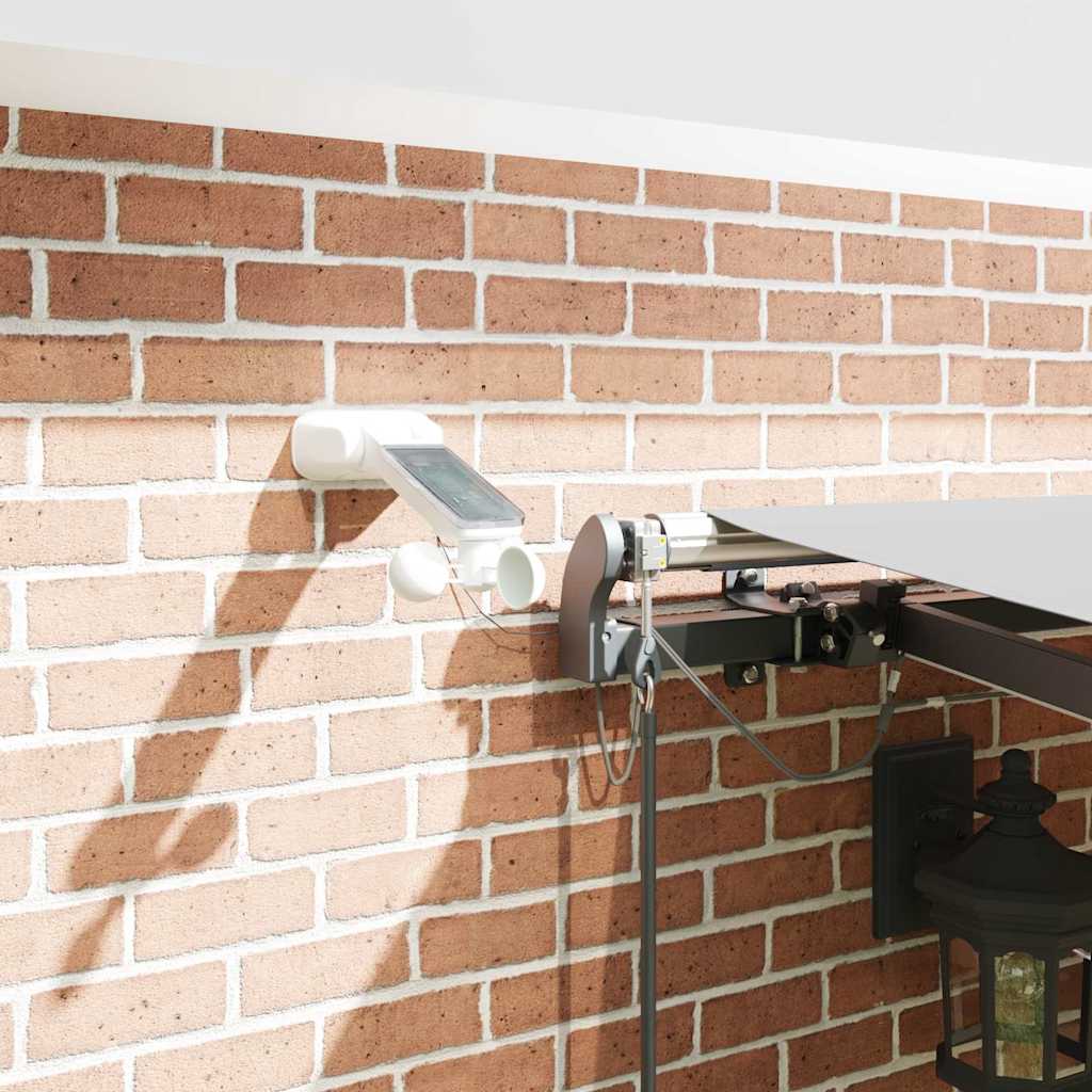 Awning with Manual Anthracite 5 x 3 m Metal