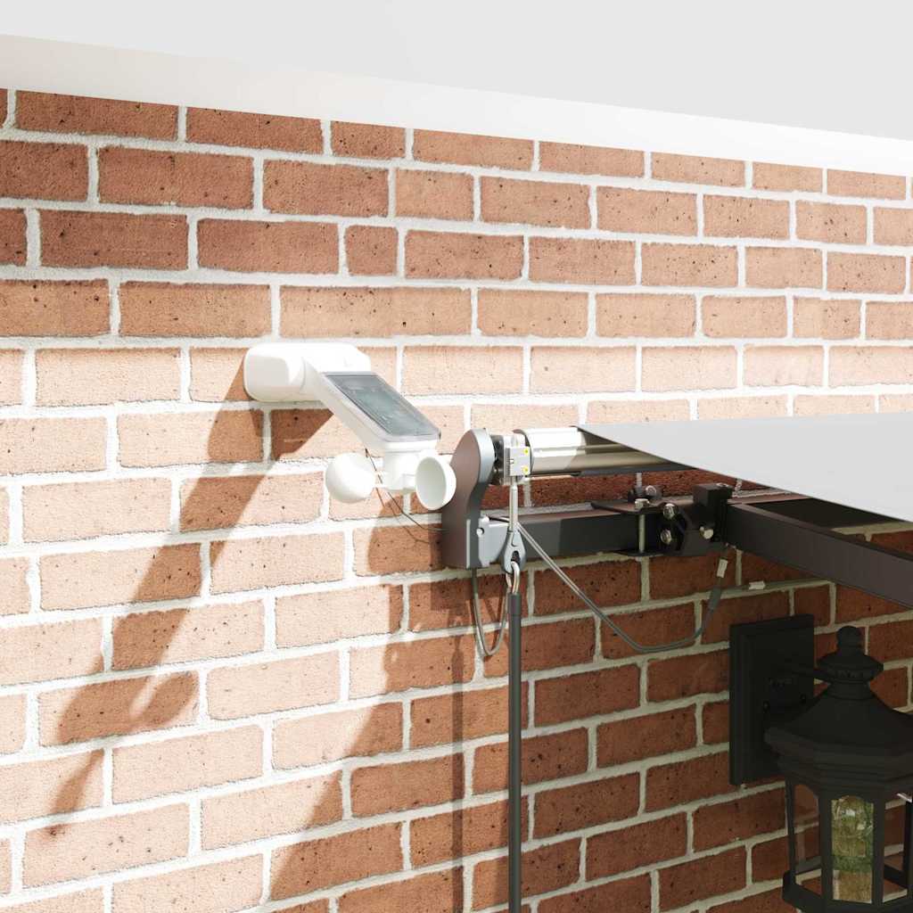 Awning with Anthracite 4 x 3.5 m Metal