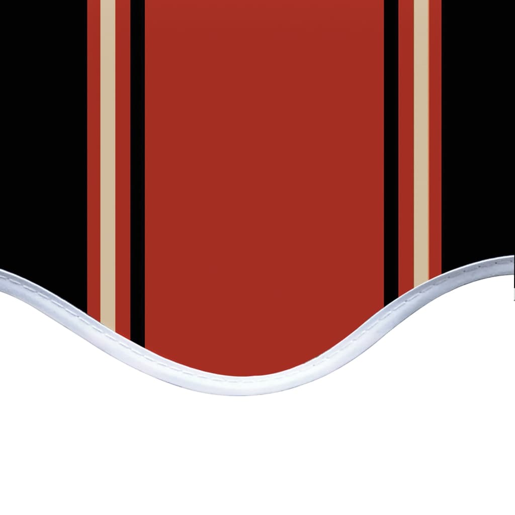 Replacement Fabric for Awning Orange and Brown 6x3.5 m