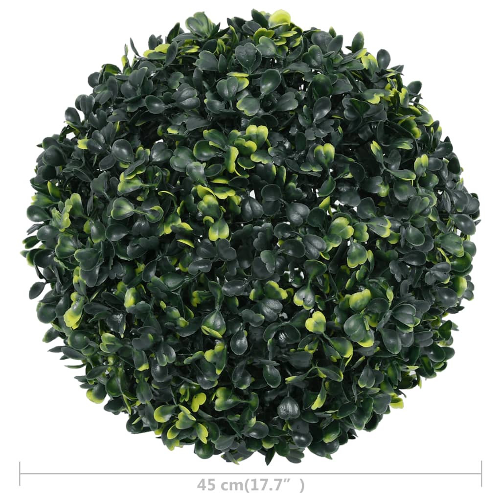 Artificial Boxwood Balls 2 pcs 45 cm
