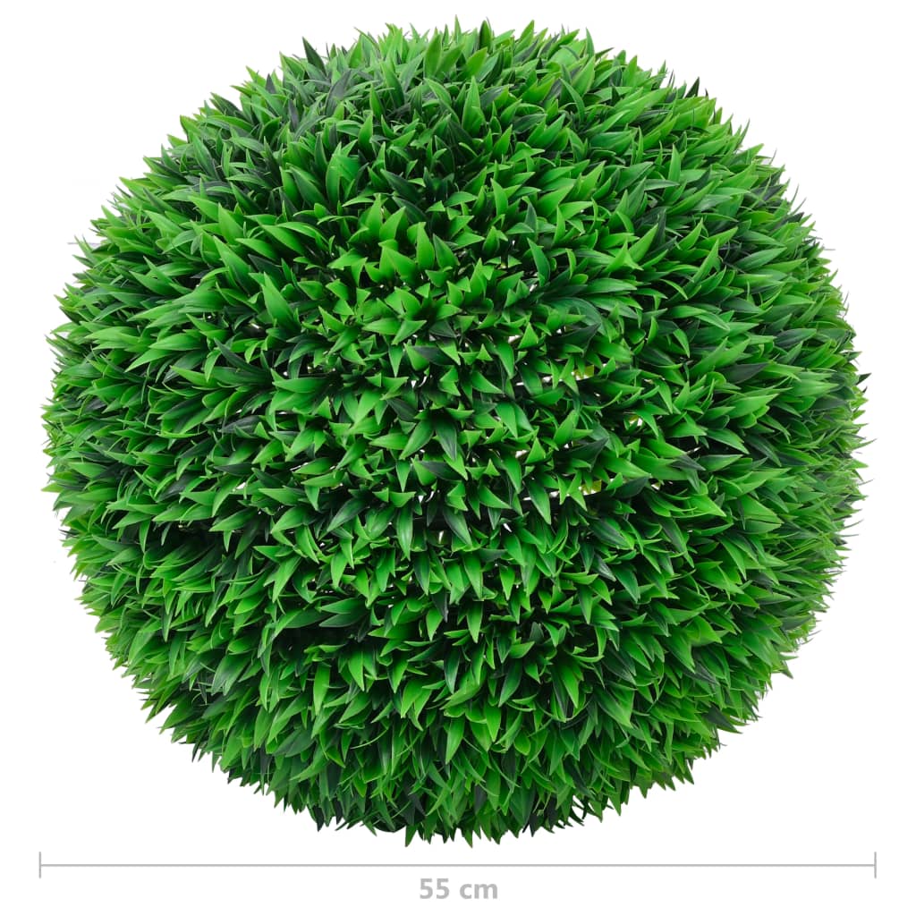 vidaXL Artificial Boxwood Balls 2 pcs 55 cm