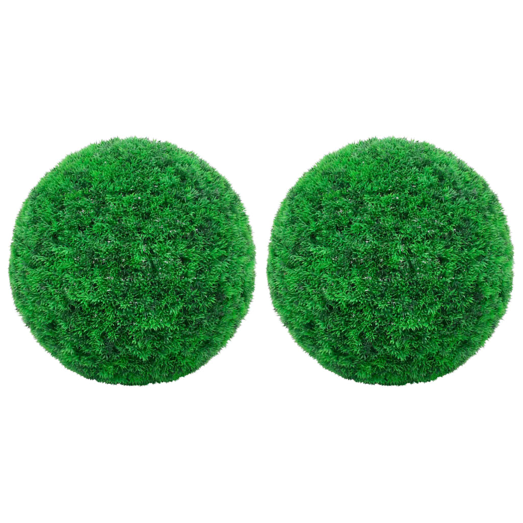 vidaXL Artificial Boxwood Balls 2 pcs 45 cm