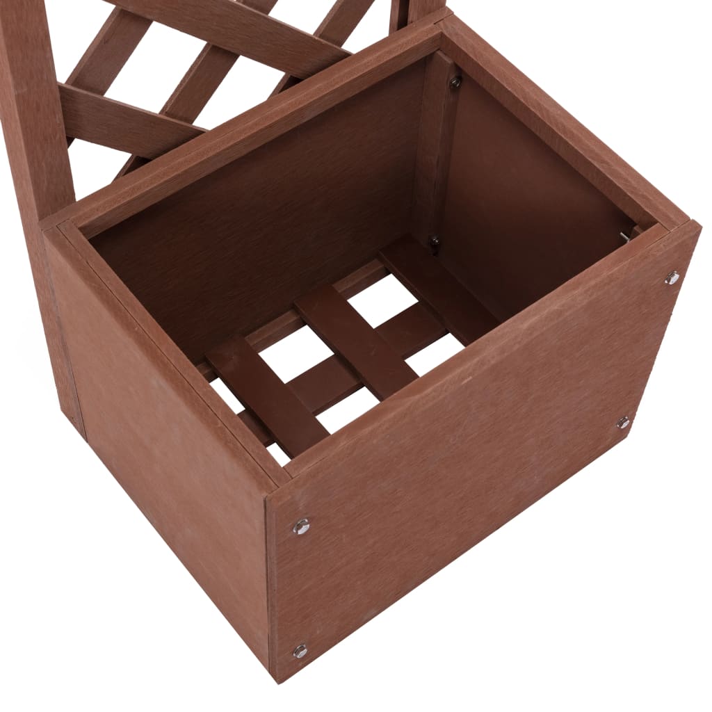 Trellis Planter 40x30x135 cm WPC