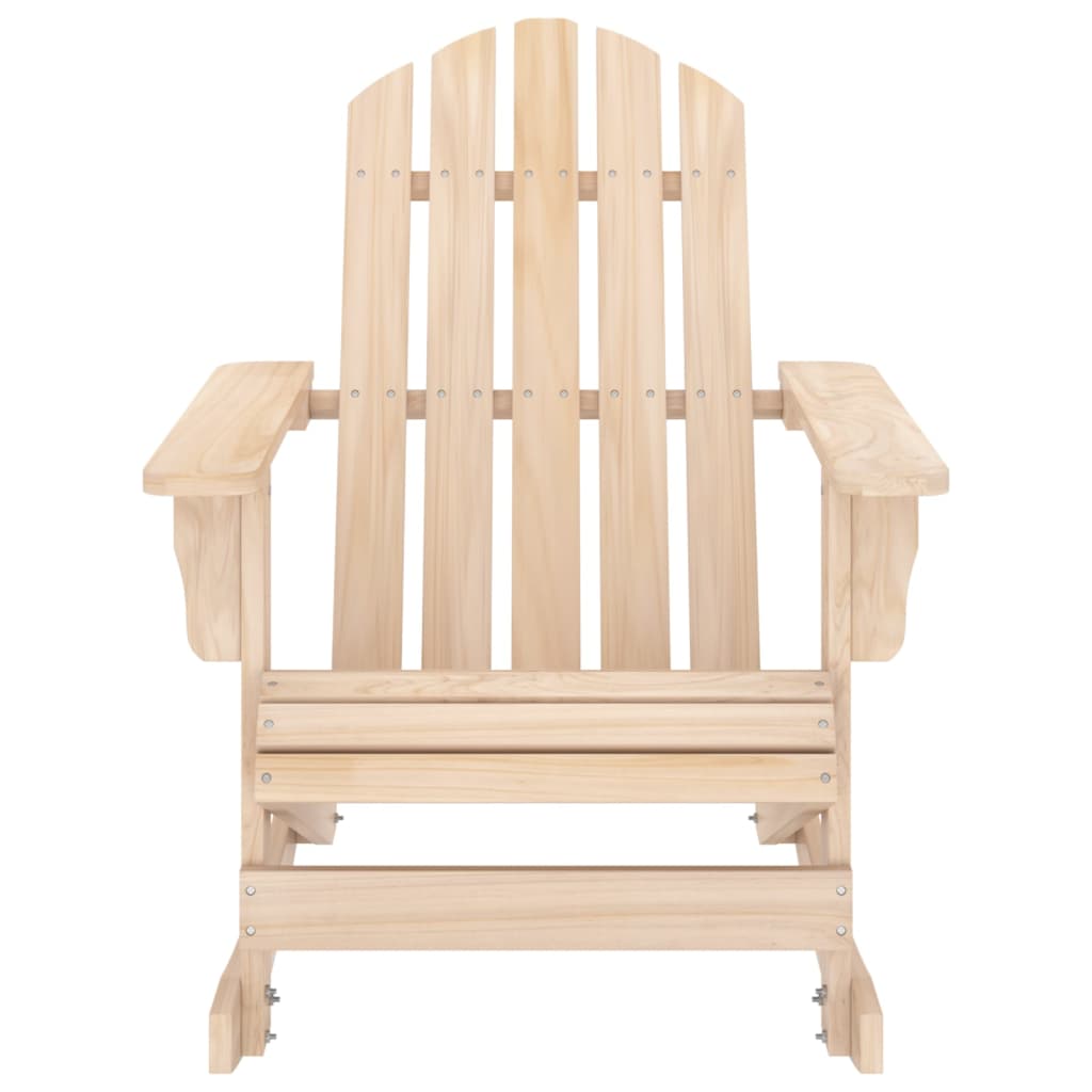 Garden Adirondack Rocking Chair Solid Fir Wood