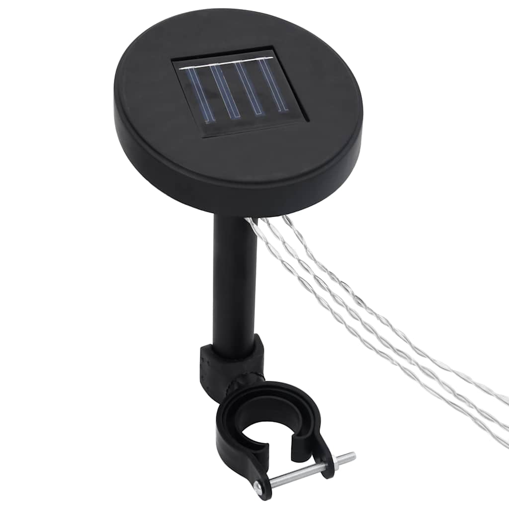 Gazebo with Curtain&LED String Lights 4x3 m Taupe