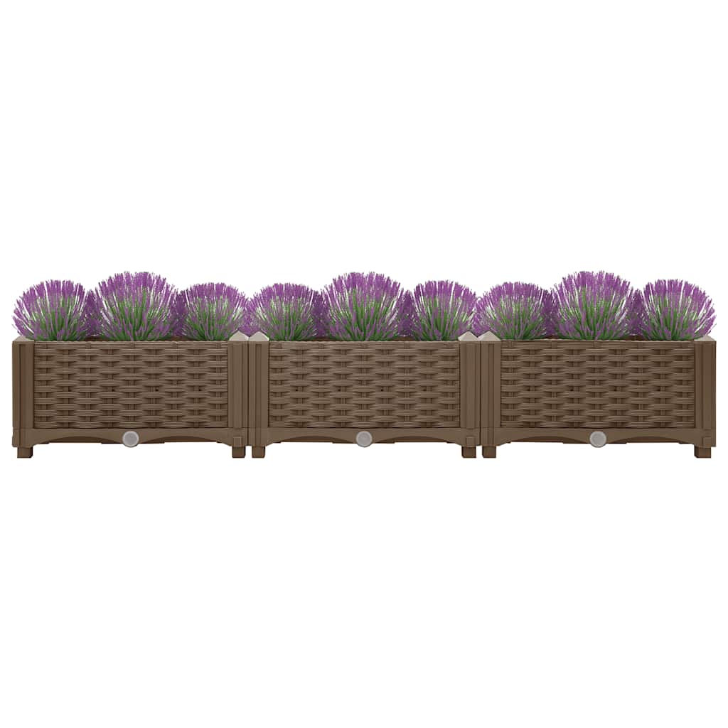 Raised Bed 120x40x23 cm Polypropylene