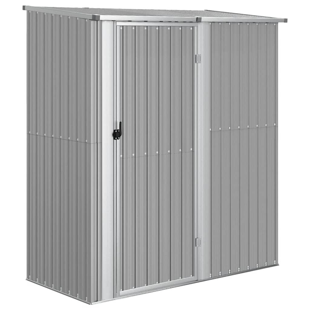 Garden Shed Grey 180.5x97x209.5 cm Galvanised Steel