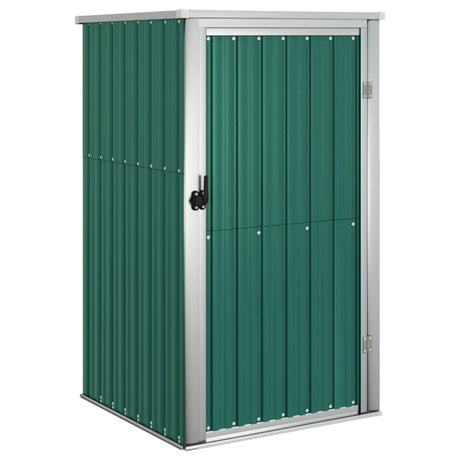 vidaXL Garden Tool Shed Green 88x89x161 cm Galvanised Steel