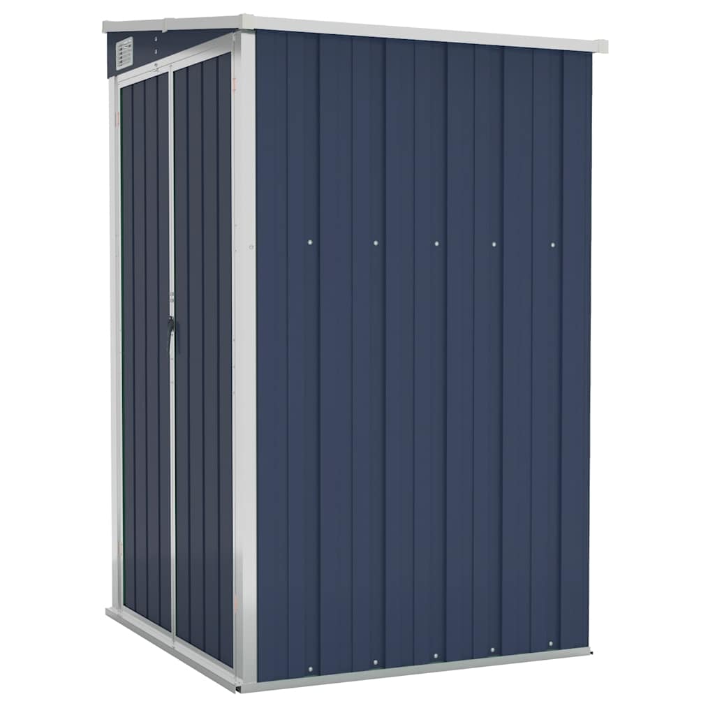 Wall-mounted Garden Shed Anthracite 118x100x178 cm Steel