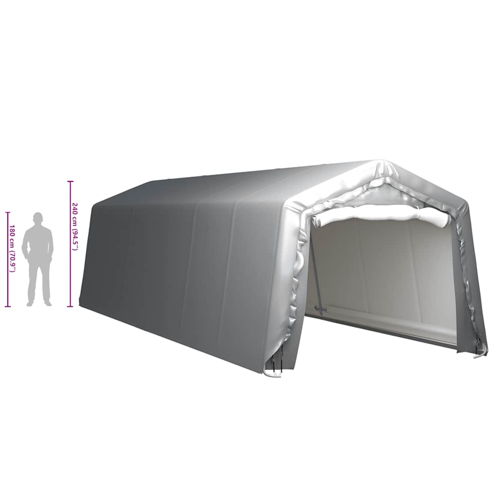 Storage Tent 300x900 cm Steel Grey