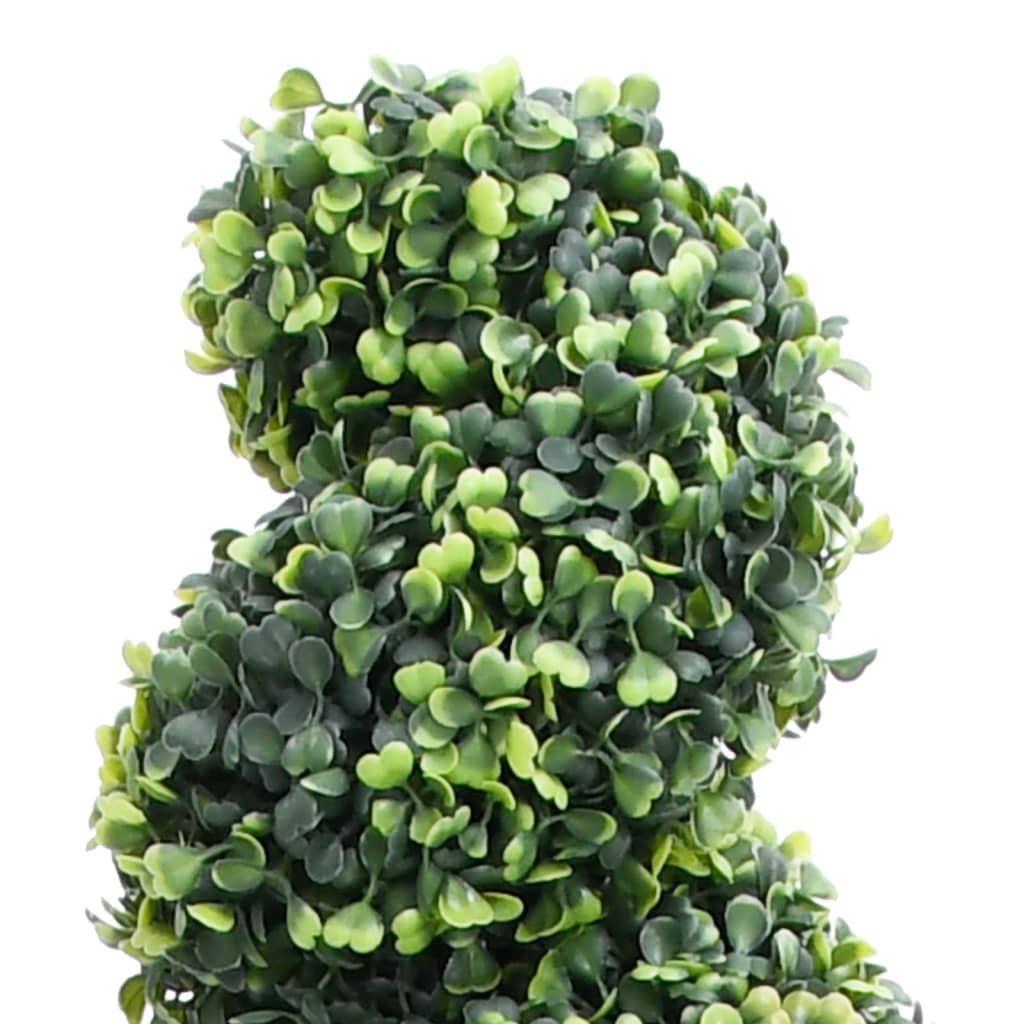 Artificial Boxwood Spiral Plant with Pot Green 100 cm