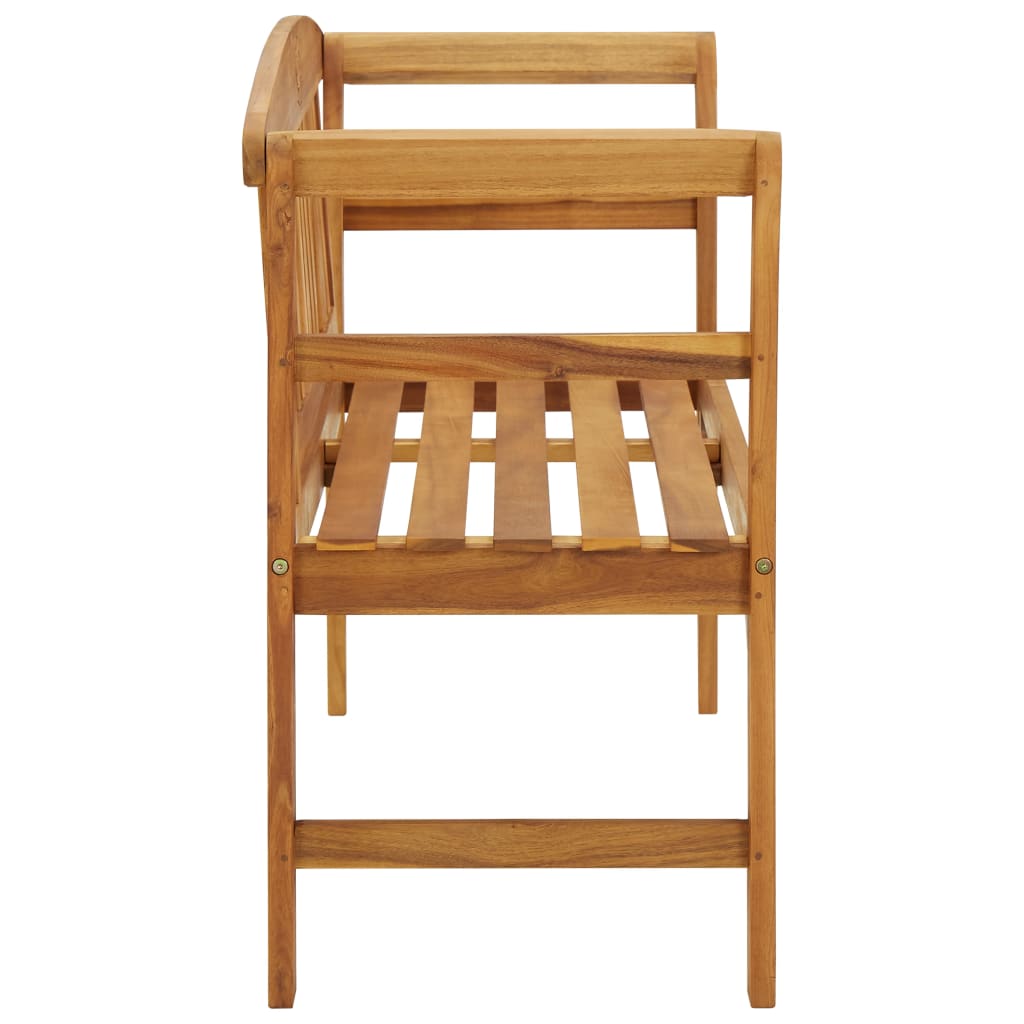 vidaXL Garden Bench 114 cm Solid Acacia Wood
