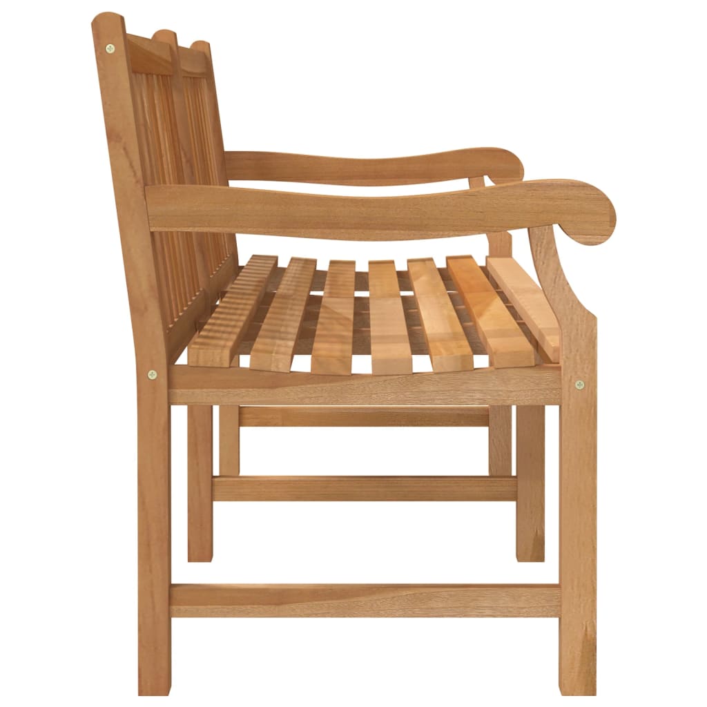 vidaXL Garden Bench 150 cm Solid Teak Wood