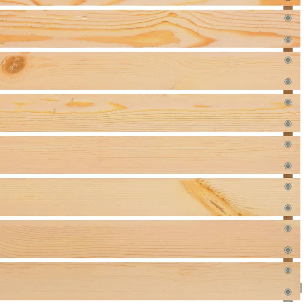 6 Piece Garden Lounge Set Solid Pinewood