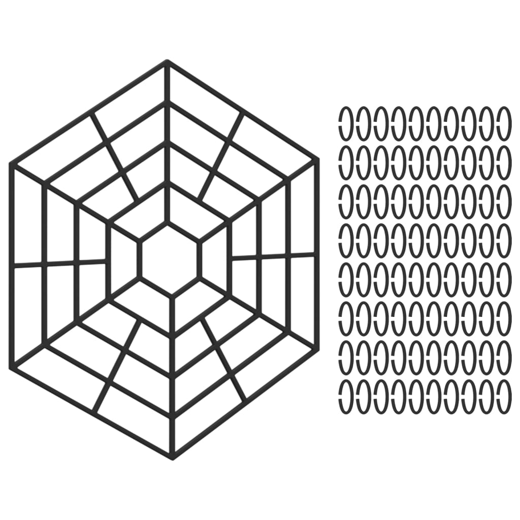 Pond Protections 40pcs Black Polypropylene