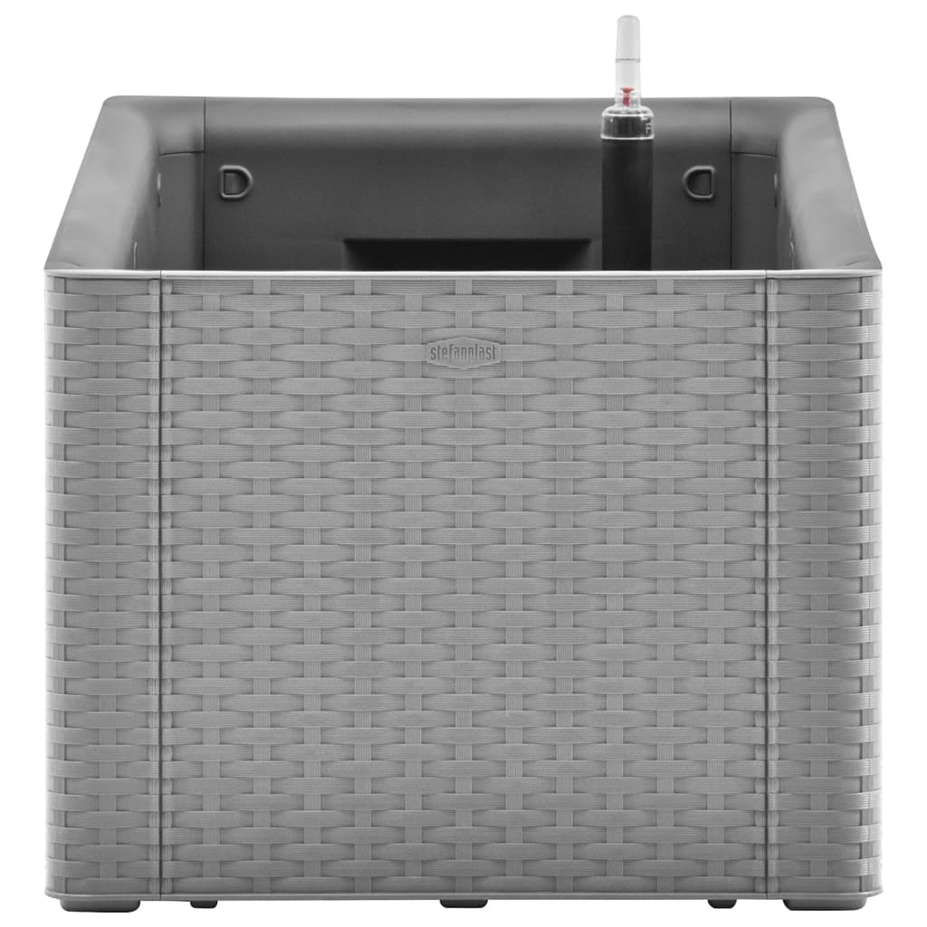 Garden Raised Bed with Self Watering System Grey 100x43x33 cm