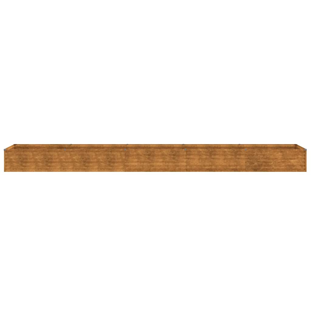Garden Raised Bed 482x50x36 cm Corten Steel