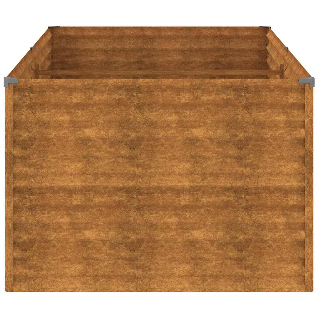 Garden Raised Bed 196x100x69 cm Corten Steel