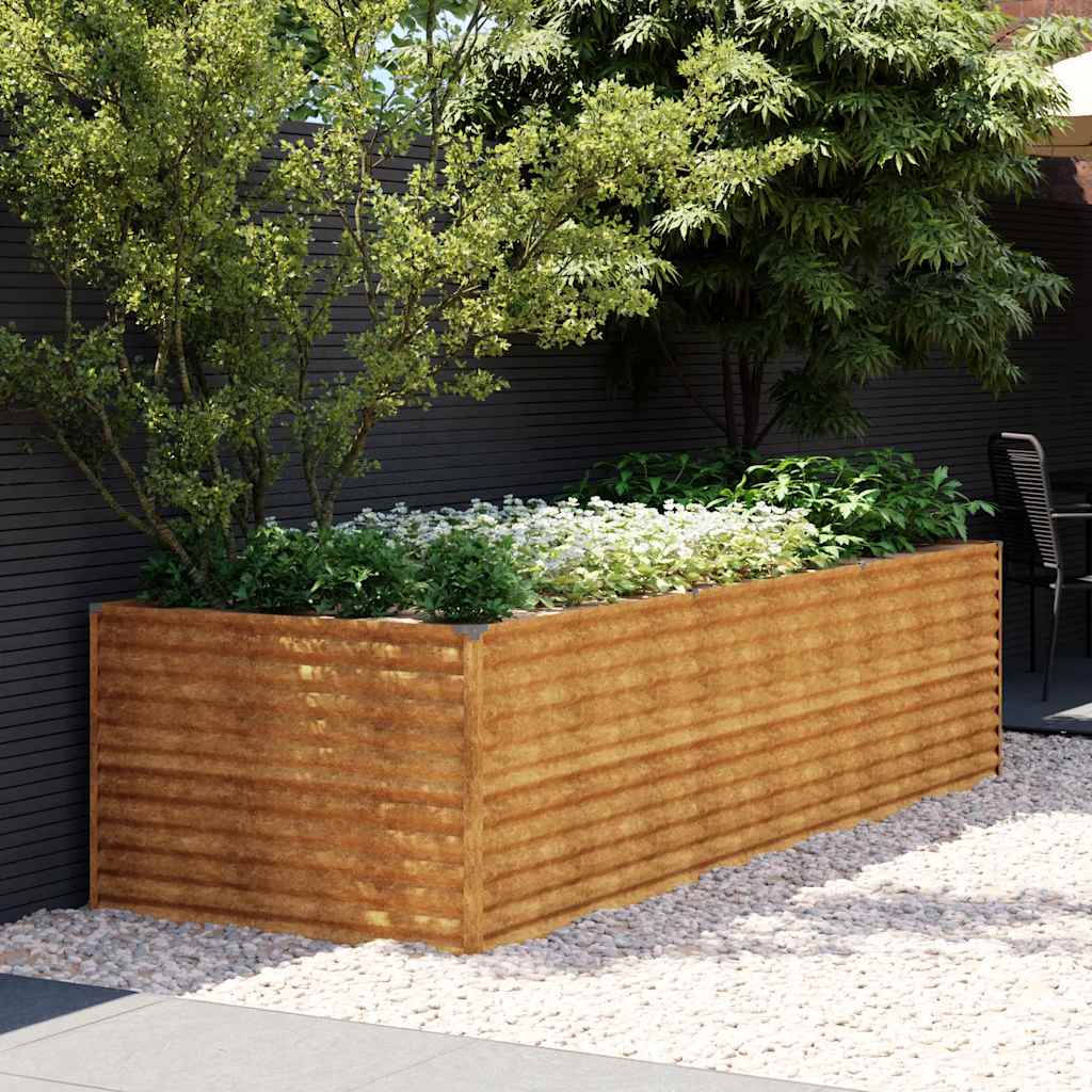 Garden Raised Bed 290x100x69 cm Corten Steel