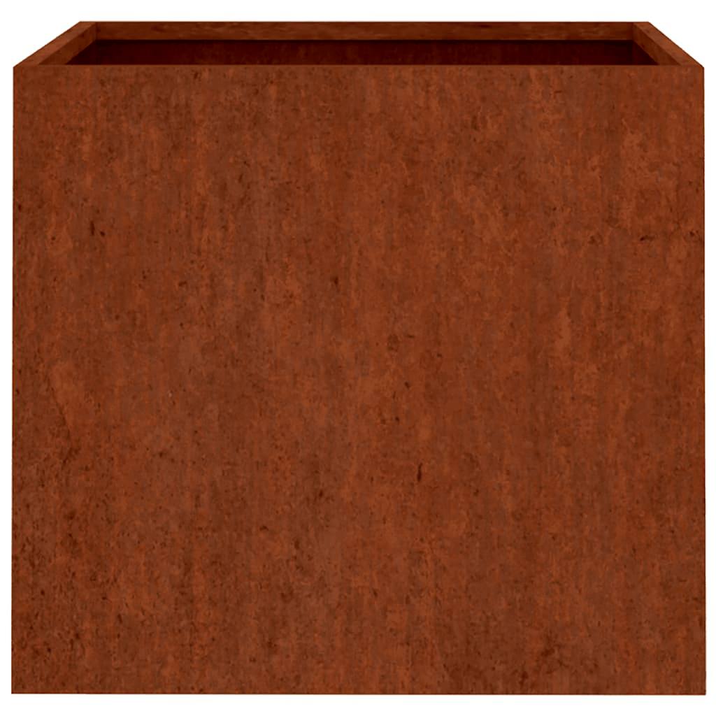 Planter 49x47x46 cm Corten Steel