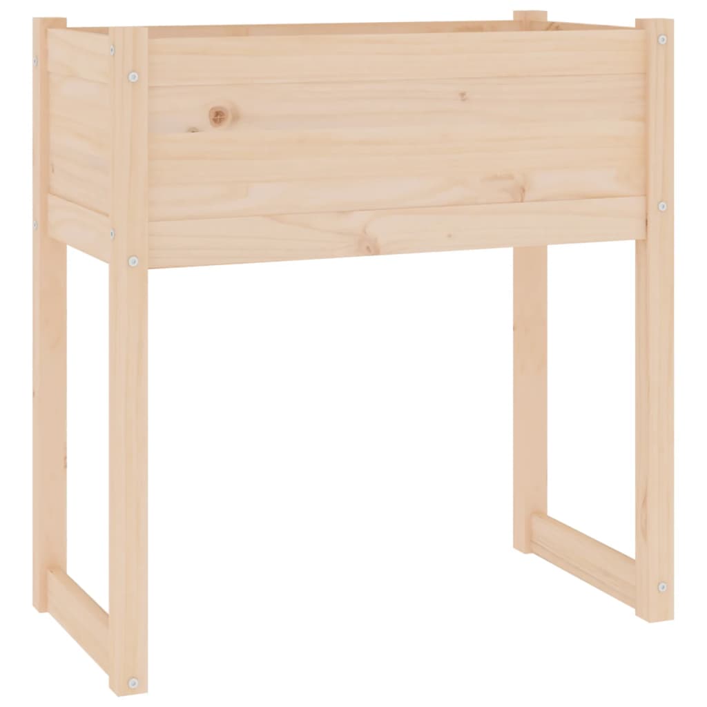 Planter 78x40x81 cm Solid Wood Pine
