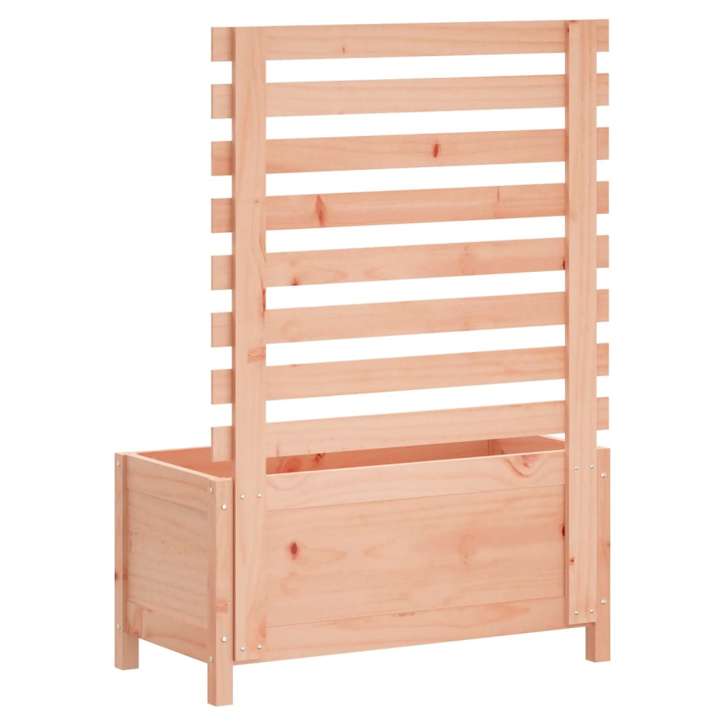 Garden Planter with Rack 79x39.5x114 cm Solid Wood Douglas
