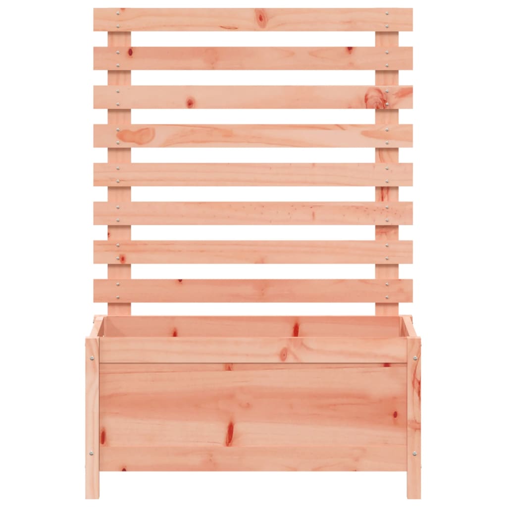 Garden Planter with Rack 79x39.5x114 cm Solid Wood Douglas