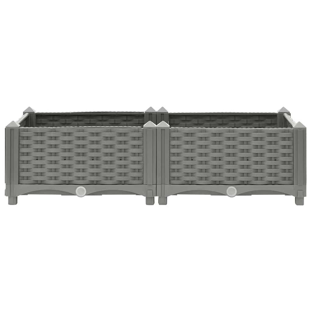 Raised Bed 80x40x23 cm Polypropylene