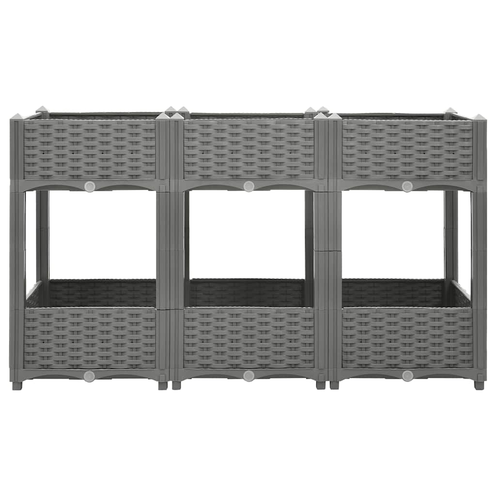 Raised Bed 120x40x71 cm Polypropylene