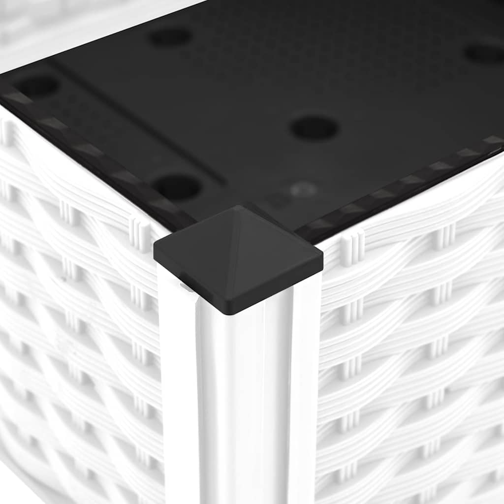 Raised Bed 120x40x23 cm Polypropylene