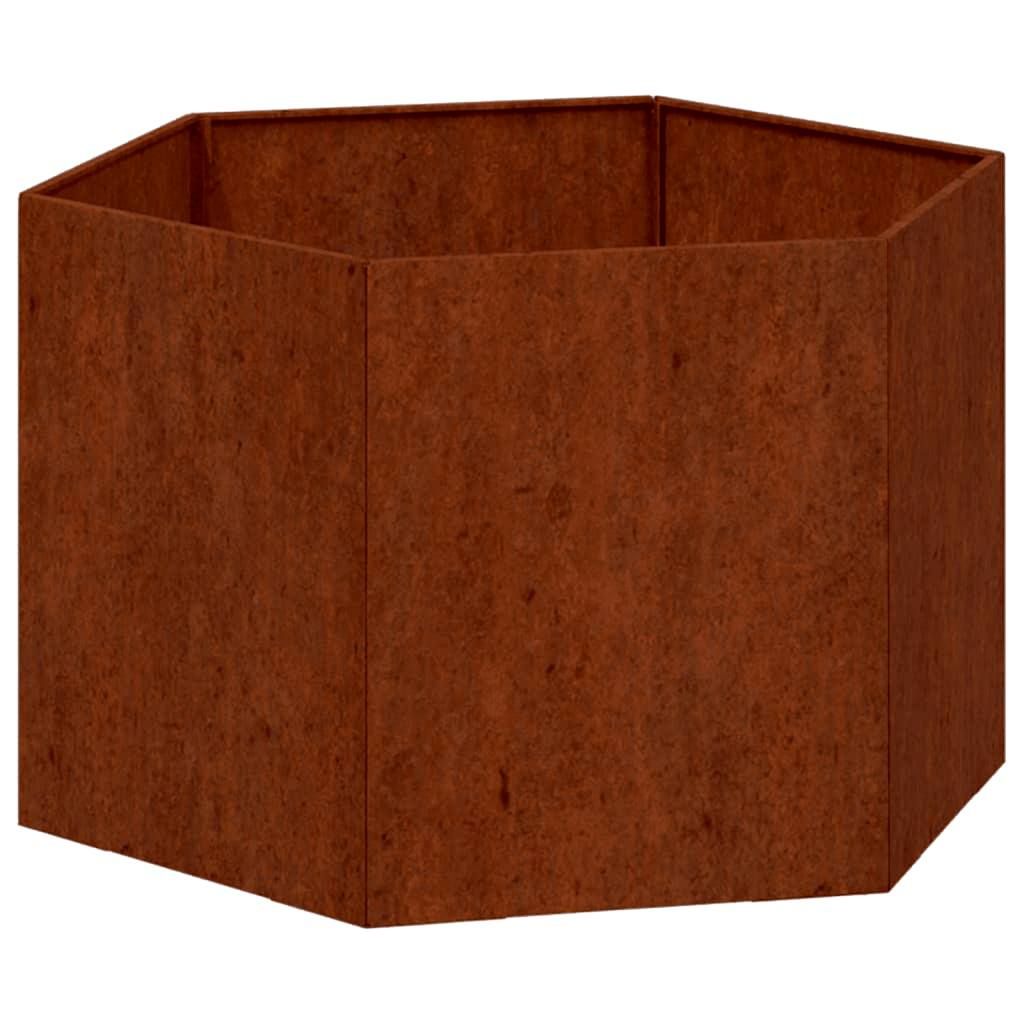 Planter Rusty 60x60x45 cm Corten Steel