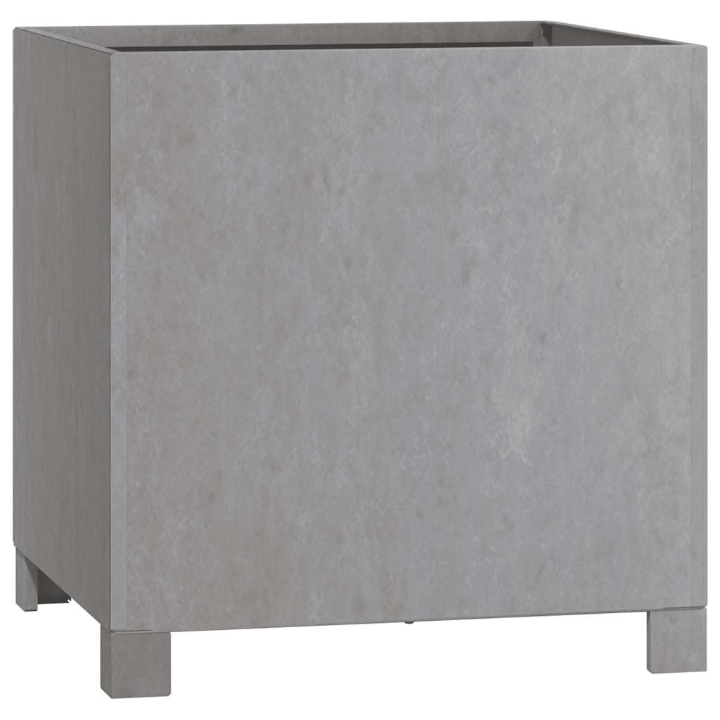 Planters with Legs 2 pcs Rusty 40x40x40 cm Corten Steel