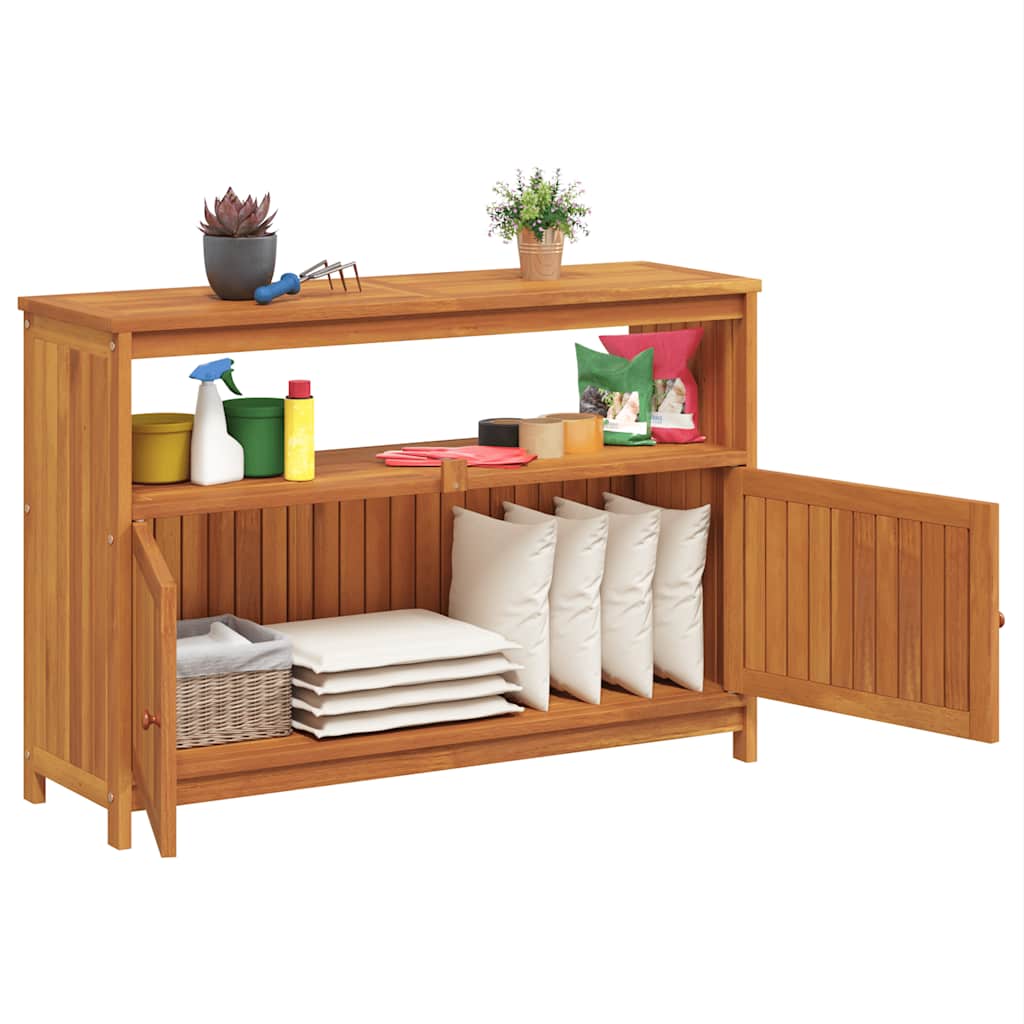 Garden Console Table 110x35x75 cm Solid Wood Acacia