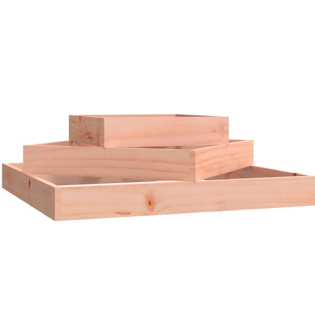 Planter 83x83x27 cm Solid Wood Douglas