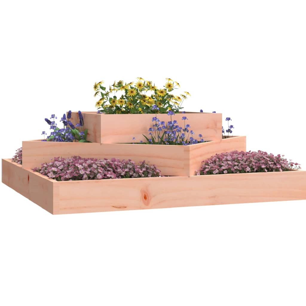 Planter 83x83x27 cm Solid Wood Douglas