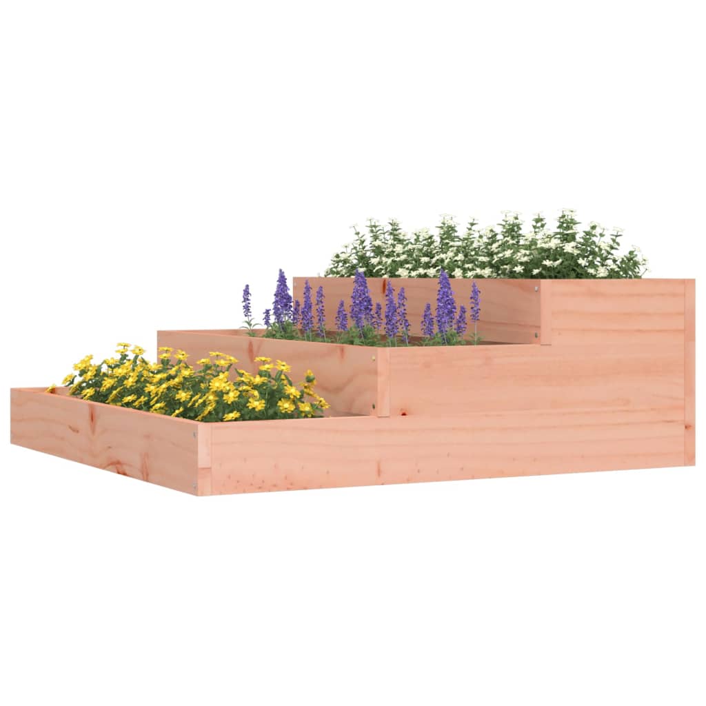 Planter 78x78x27 cm Solid Wood Douglas