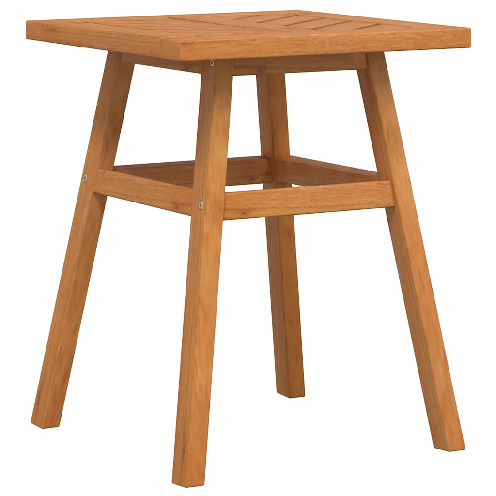 Garden Bistro Set Brown Solid acacia wood