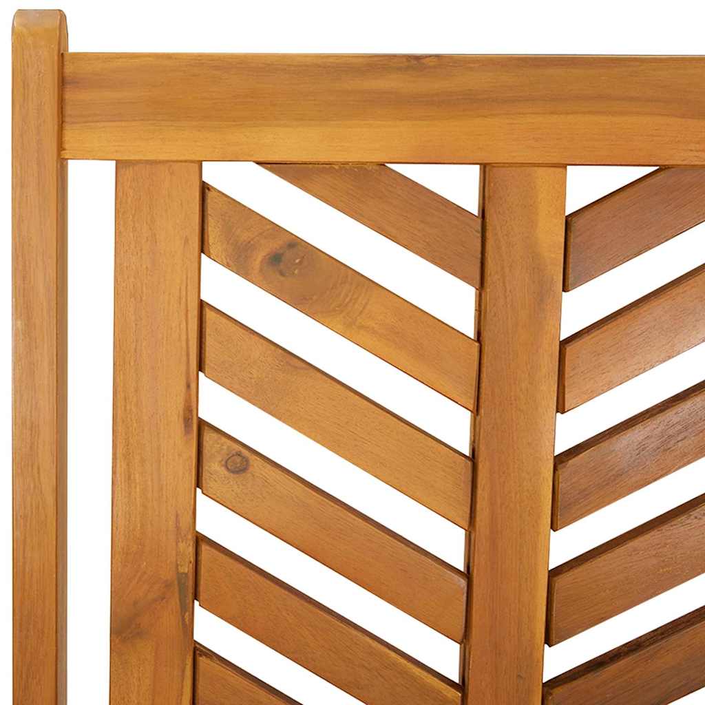 Reclining Chair 4 pcs Brown 57 x 71 x 90cm Wood