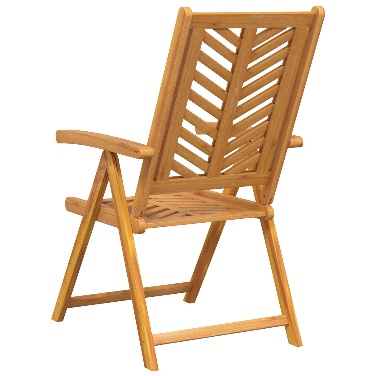 Garden Chair 8 pcs Brown 57 x 72 x 109 cm Solid Acacia Wood