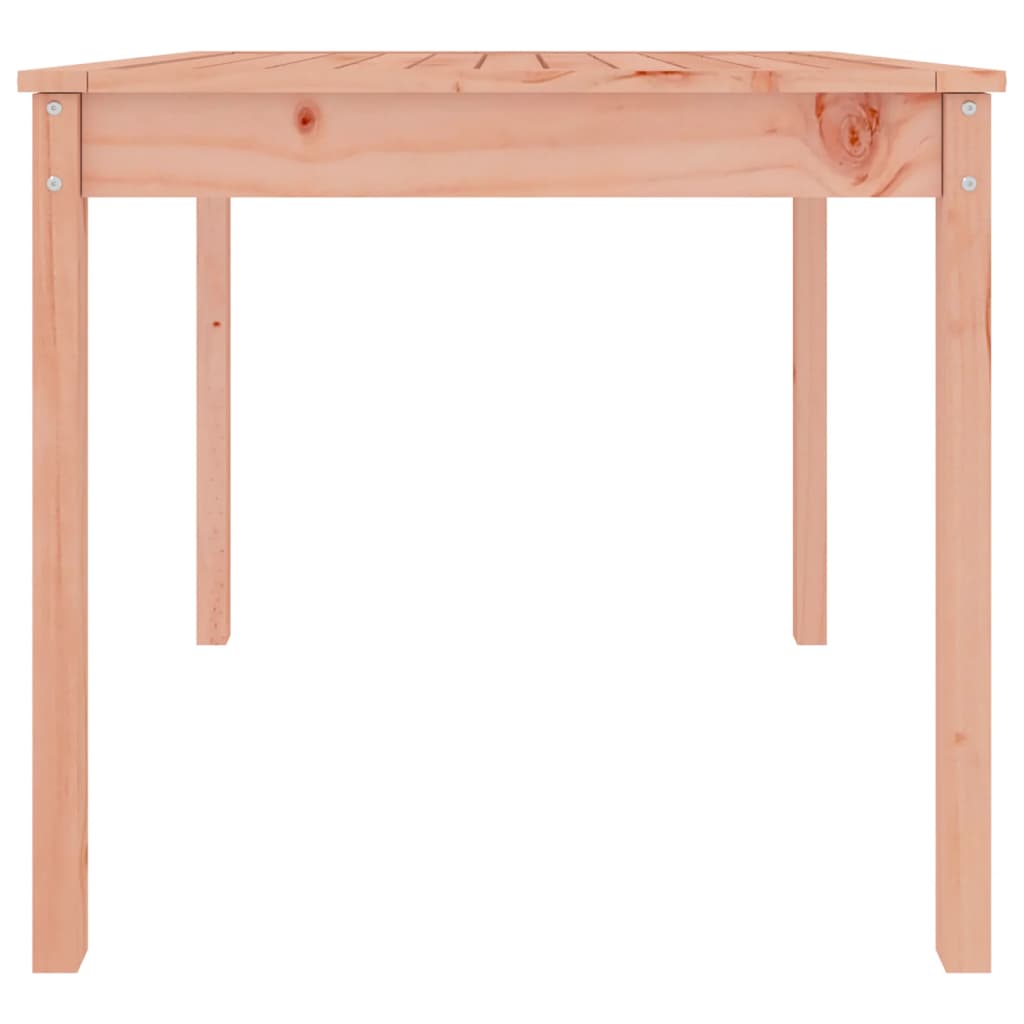 Garden Table 82.5x82.5x76 cm Solid Wood Douglas
