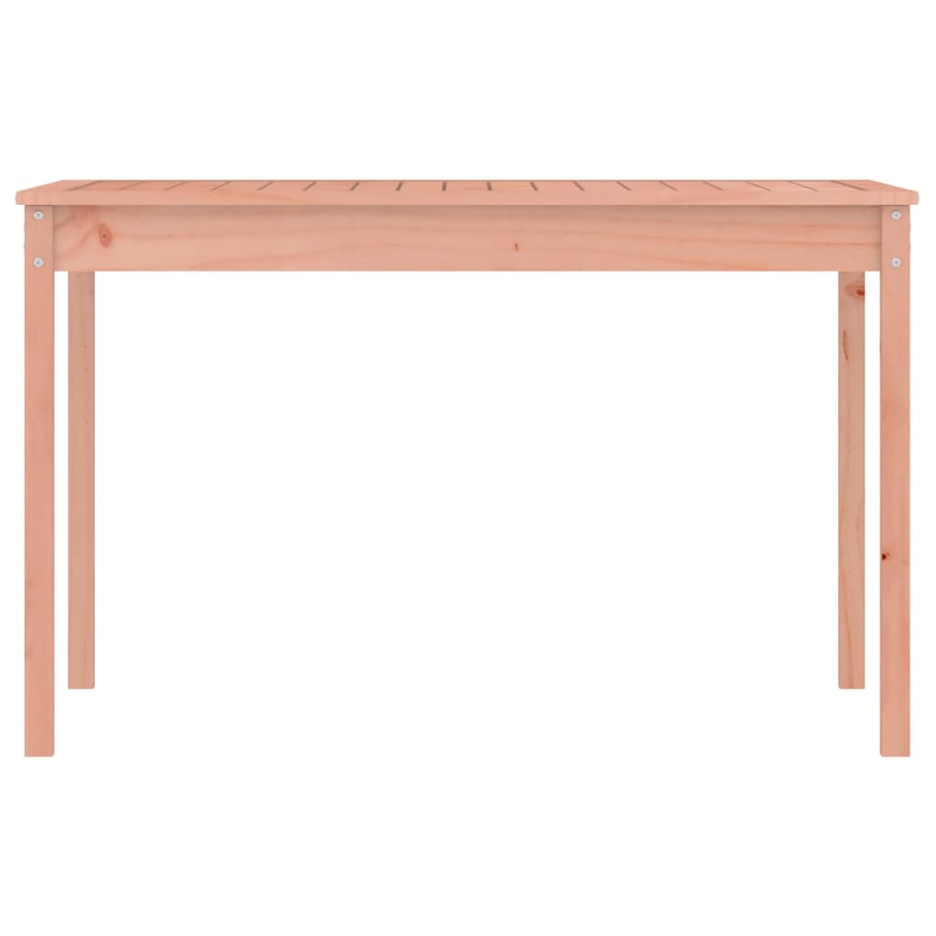 Garden Table 121x82.5x76 cm Solid Wood Douglas